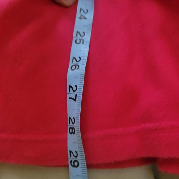 Bechamel Womens Christmas Shirt Size Large Red Polar Bear Snowflake Cotton Retro - Picture 8 of 10